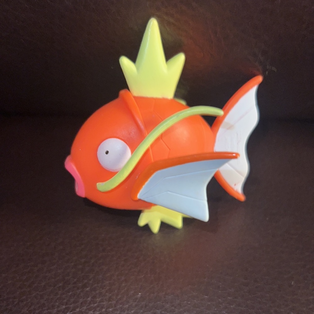 Pokemon magikarp action figure.